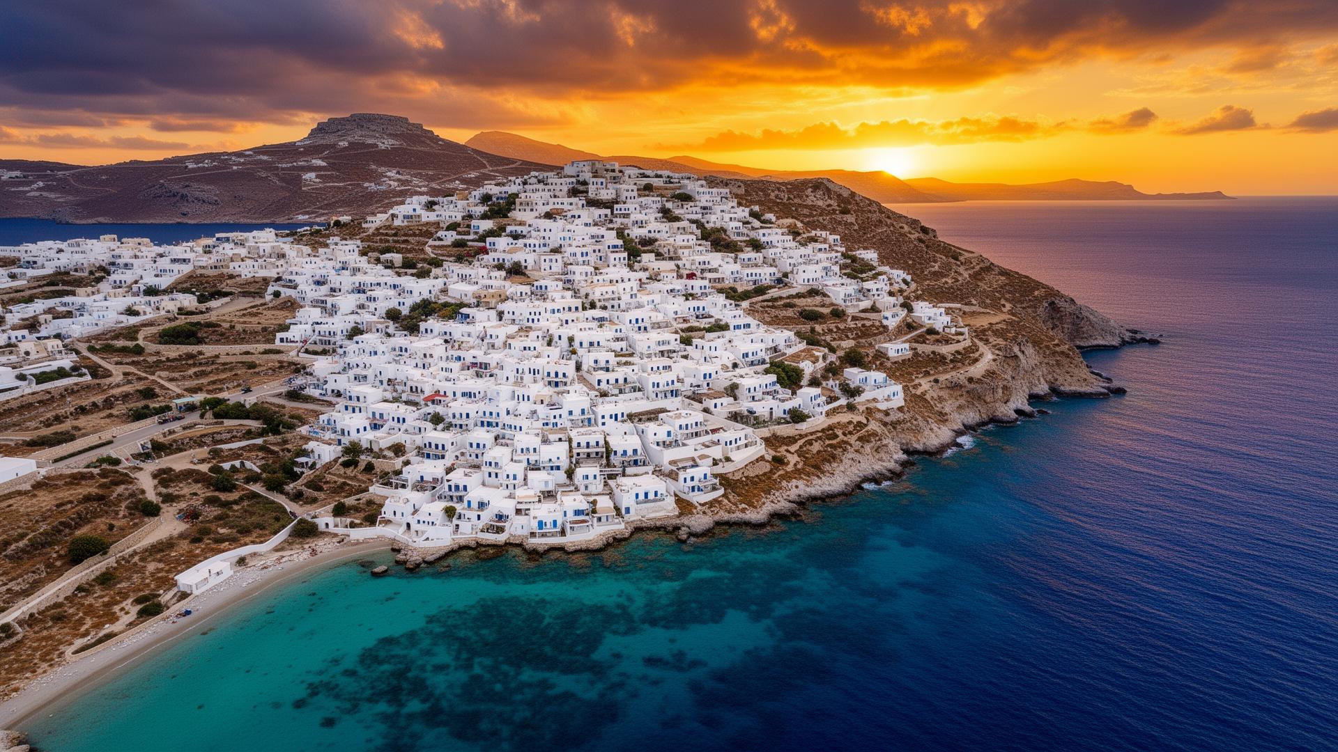 Αστυπάλαια από ψηλά